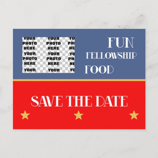 Save the Date 811 Postcard (Front)