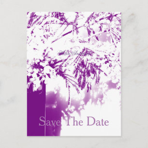 Save the Date 90th Birthday Flower Bouquet Custom Announcement Postcard