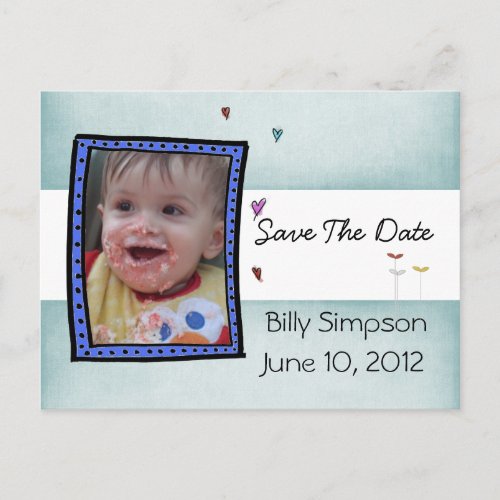 Save the Date Adoption Postcard