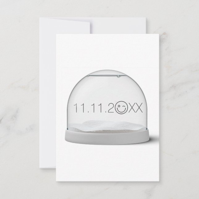 Save The Date, Anniversary, Birthday Invitation (Front)