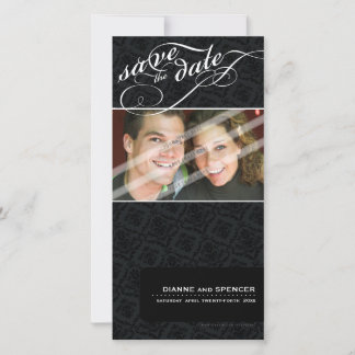 SAVE THE DATE ANNOUNCEMENT :: fancy text 7