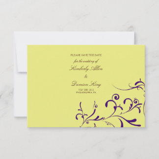 Save the Date Announcement | Floral Splash |g2