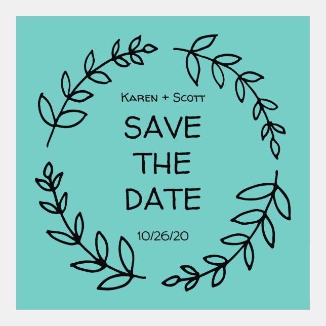 Save the Date Announcement Instagram Post (Front)
