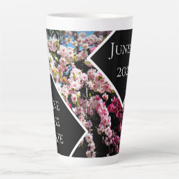 Save the Date Announcement Latte Mug