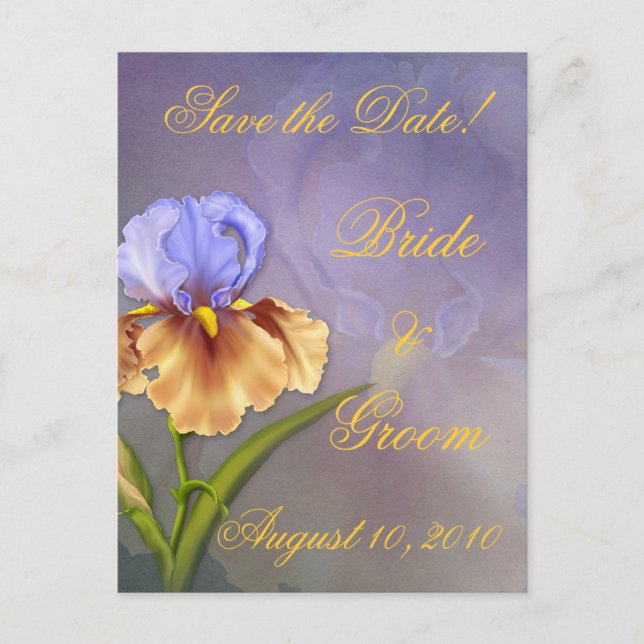 Save the Date! Announcement Postcard (Front)