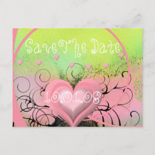 Save The Date - Announcement Postcard