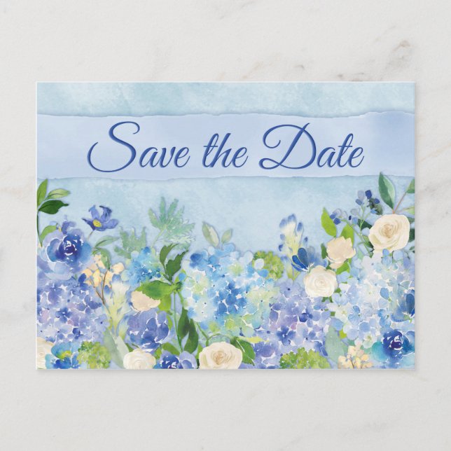 Save the Date Announcement Postcard (Front)