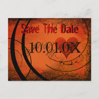 Save The Date - Announcement Postcard