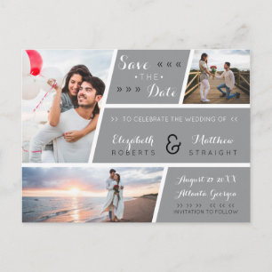 Save The Date Announcement Postcard