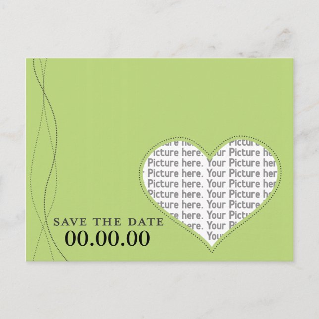 Save the Date Announcement Postcard (Front)