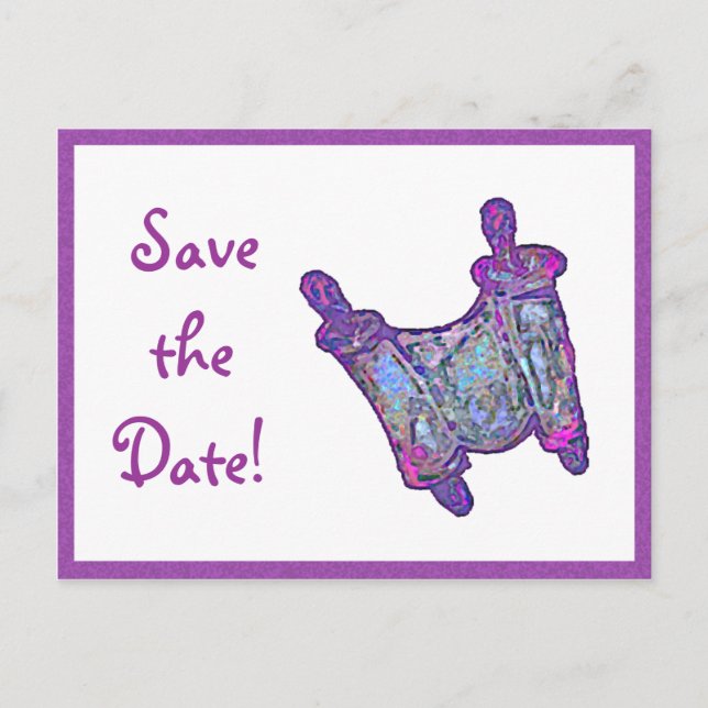 Save the Date Announcement Postcard (Front)