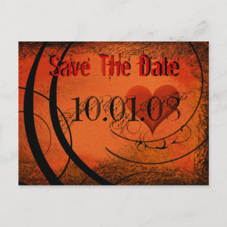 Save The Date - Announcement Postcard