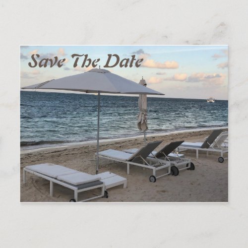 Save The Date Announcement Postcard