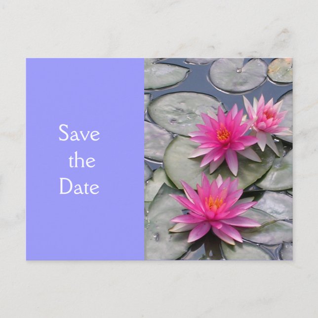 Save  the Date Announcement Postcard (Front)