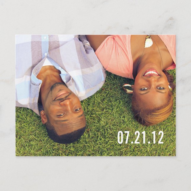 Save The Date! Announcement Postcard (Front)