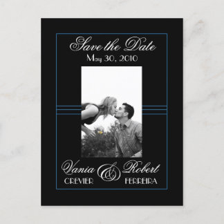 Save the Date Announcement Postcard