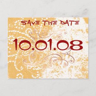 Save The Date - Announcement Postcard