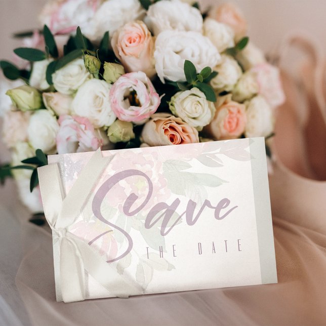 Save the Date Announcement Postcard Template (Save the Date Announcement Postcard Template)