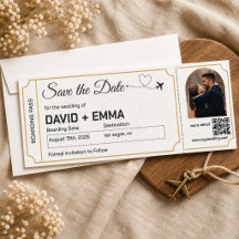 Save the date Arch Photo Wedding Destination