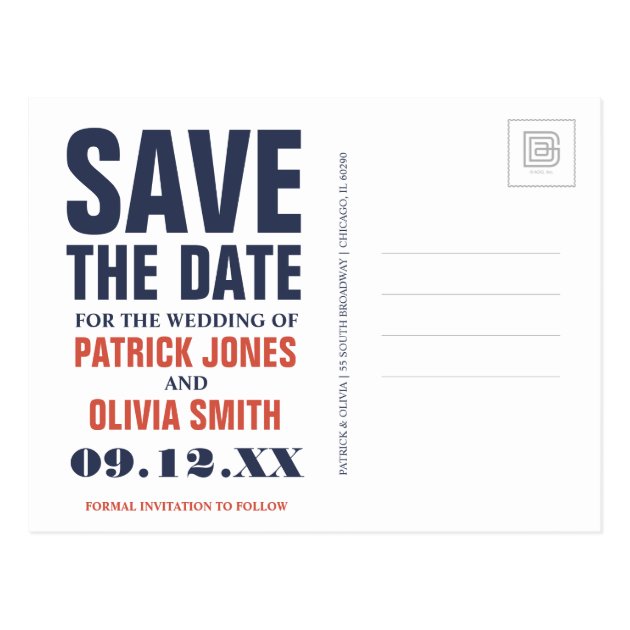 Save The Date | Austin, Texas - AKA: Bat City Postcard