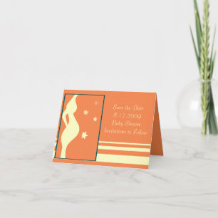 Save the Date Baby Shower Card - Customized