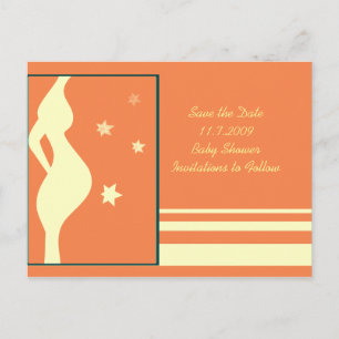 Save the Date Baby Shower Postcard