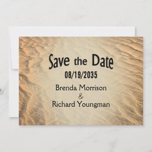 Save the Date Beach (Front)
