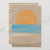 Save the Date, Beach Wedding Save The Date | Zazzle