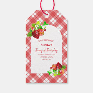 Save The Date Birthday Invitation Tag