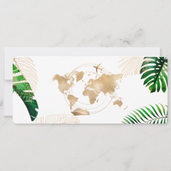 Save the Date Boarding Pass Map Cruise QR Code Invitation | Zazzle