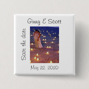 Save the date button