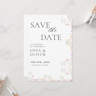 Save The Date Card
