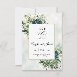 Save the date card