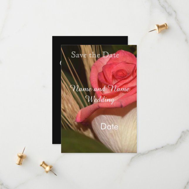 Save the date card (Front/Back In Situ)