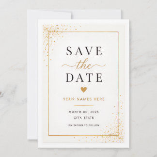 Save the Date Card