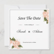 Save The Date card