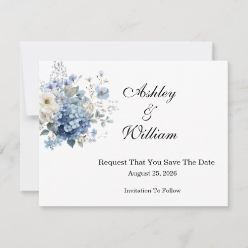 Save The Date Card