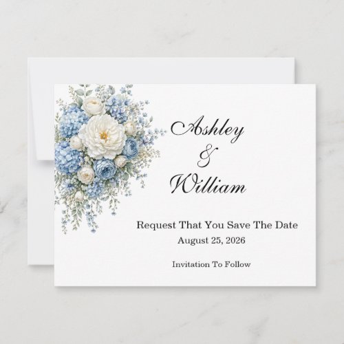 Save The Date Card