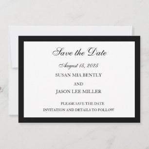 Save The Date Card
