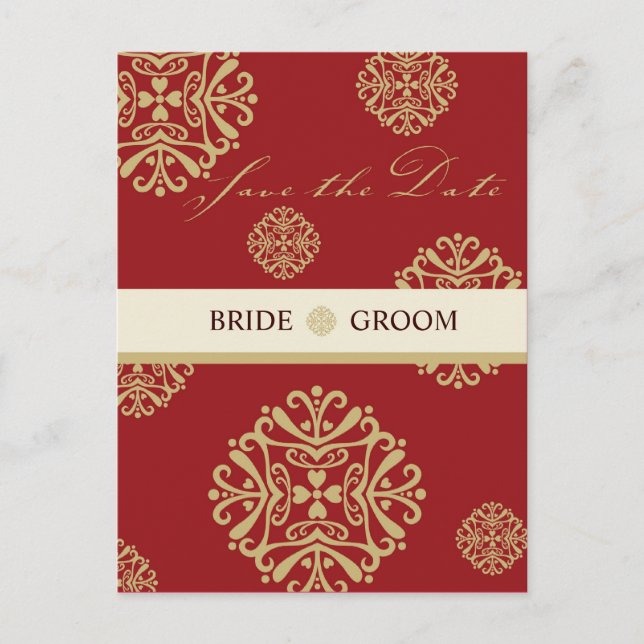 SAVE THE DATE CARD :: charm 9 (Front)