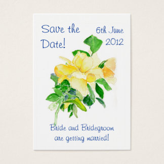 'Save the Date' Card, Dreaming Spires Roses