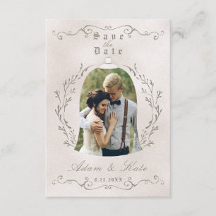 SAVE THE DATE CARD   Elegant Rose of Beauty