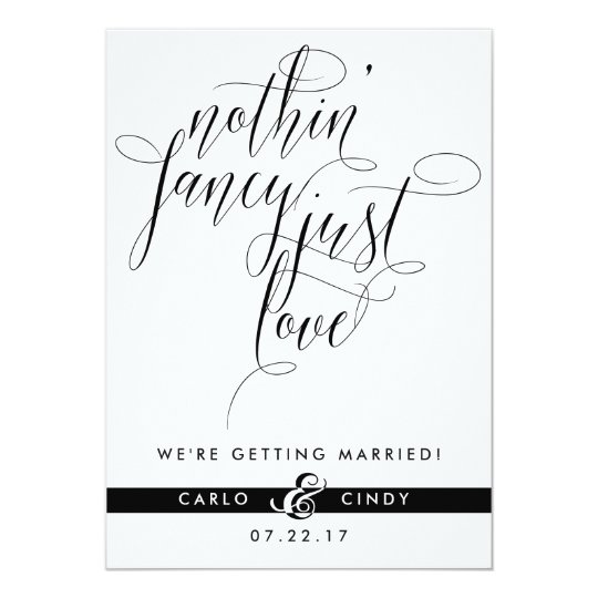 Save The Date Card | Elopement Announcement | Zazzle.com