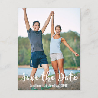 Save the Date Card | Fun, Modern, Casual, Photo