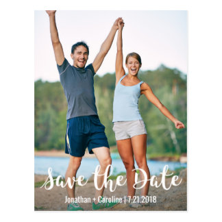 Save the Date Card | Fun, Modern, Casual, Photo