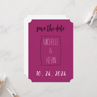 Save the Date Card Modern
