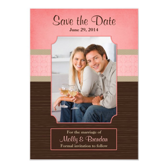 Save the Date Cards Custom Invitation