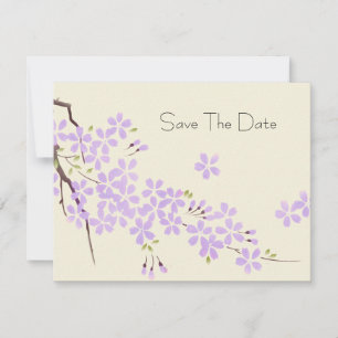 Save the Date Cherry Blossoms
