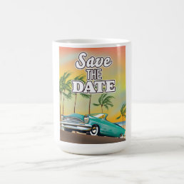 Save the Date Classic car Magic Mug
