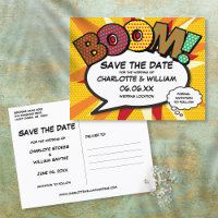 Save the Date Comic Book BOOM Modern Fun